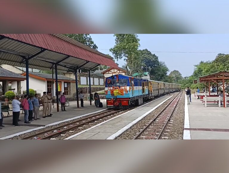 Anurag Sharma slams BJP over flagging off restored Kangra valley railway service
