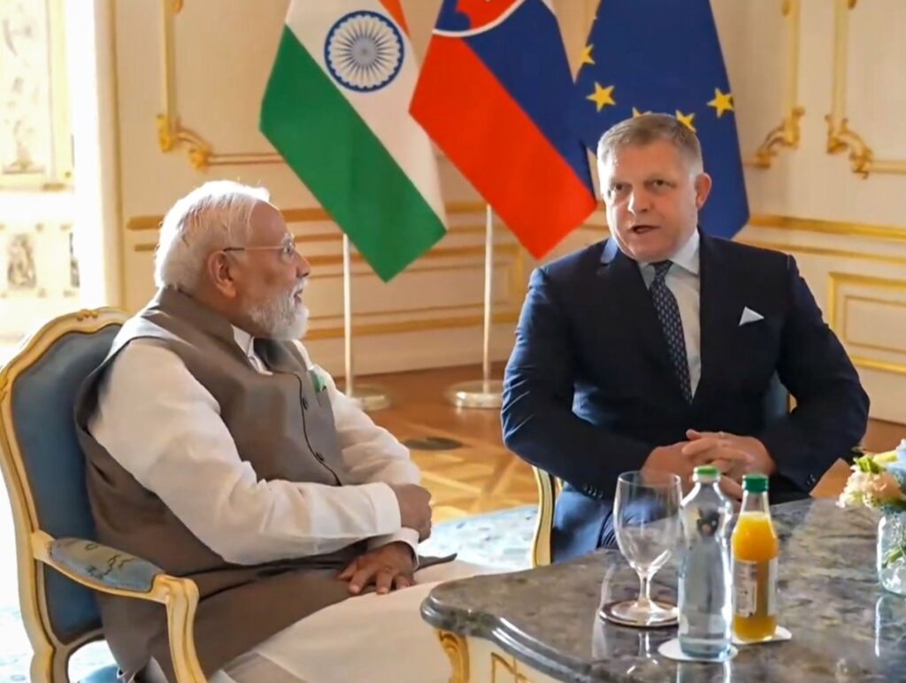 PM Modi in Slovakia