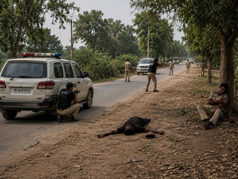 Wanted murder, extortion accused killed in STF encounter in Jhajjar, officer injured