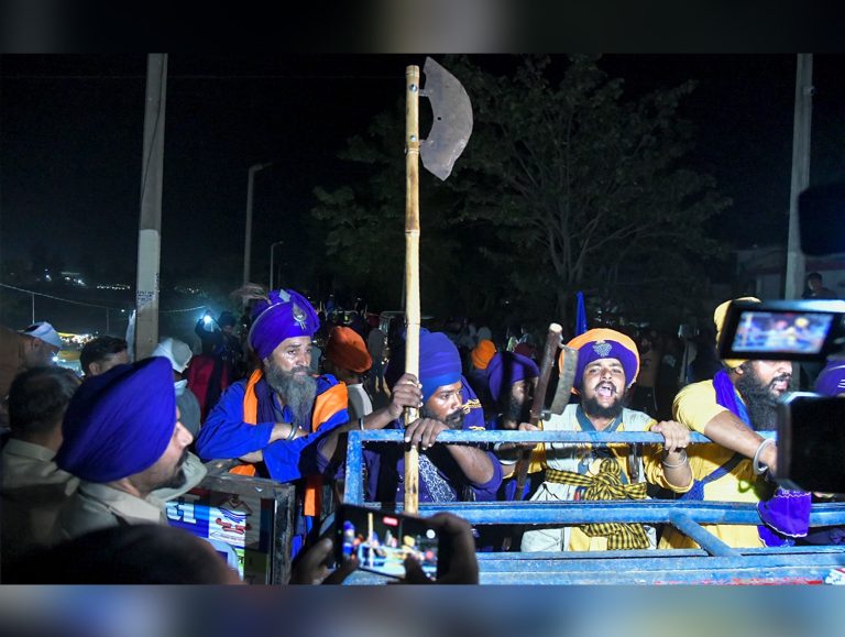 Nihang group leaves for Paonta Sahib after Uttarakhand border confrontation