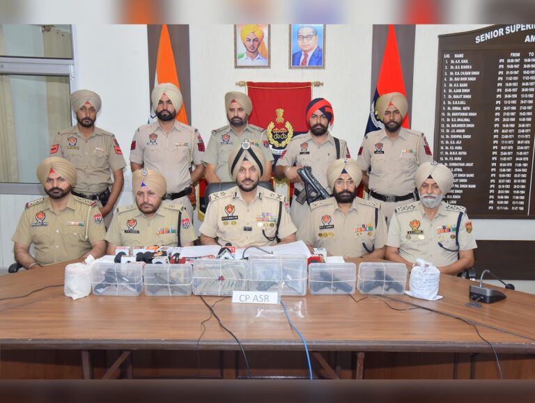 Afghan national among six held in cross-border arms, drugs and hawala racket