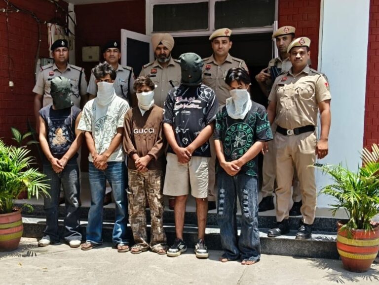 Panchkula Police foil dacoity plot, arrest five armed Punjab gang members