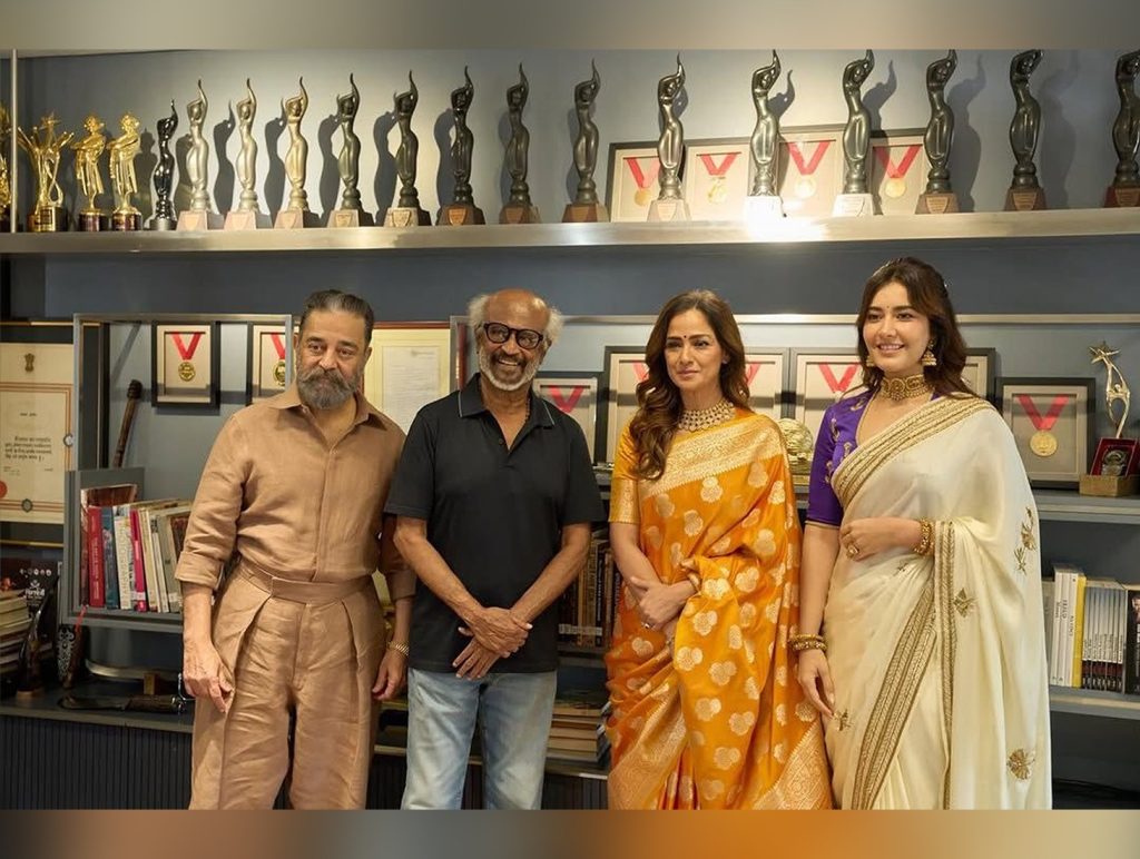 Raashii Khanna Joins Rajinikanth in Dharman, Calls It Inspiring