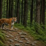 Forest Officials Intensify Monitoring After Tiger Sighting Near Rajaji Corridor