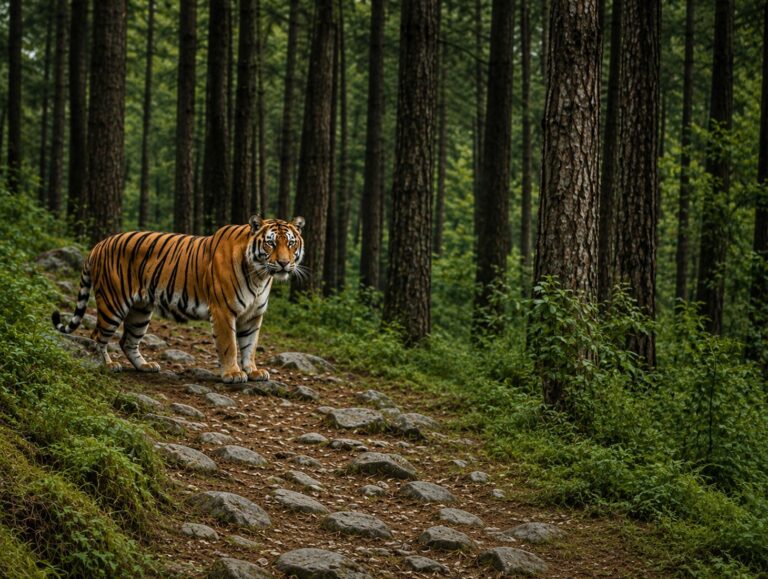 Royal Bengal tiger spotted in Himachal, forest authorities step up vigil