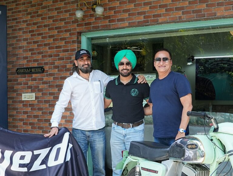 Satinder Sartaaj strengthens bond with Yezdi, acquires new roadster