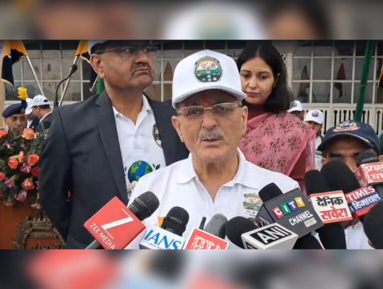 World Environment Day: Governor flags off anti-chitta, clean environment mini marathon in Shimla