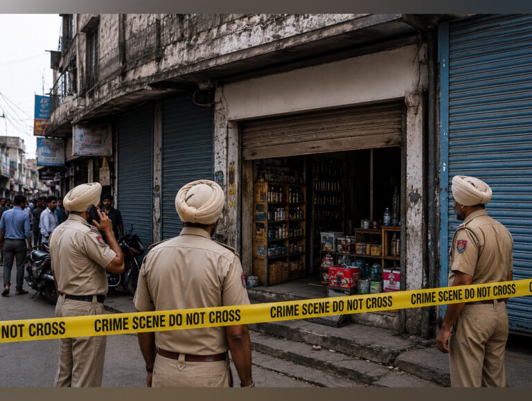 Trader gunned down in busy Ferozepur market, Gunmen flee 