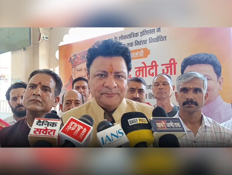 Sudhir Sharma criticises Sukhu government for withdrawing salary notification