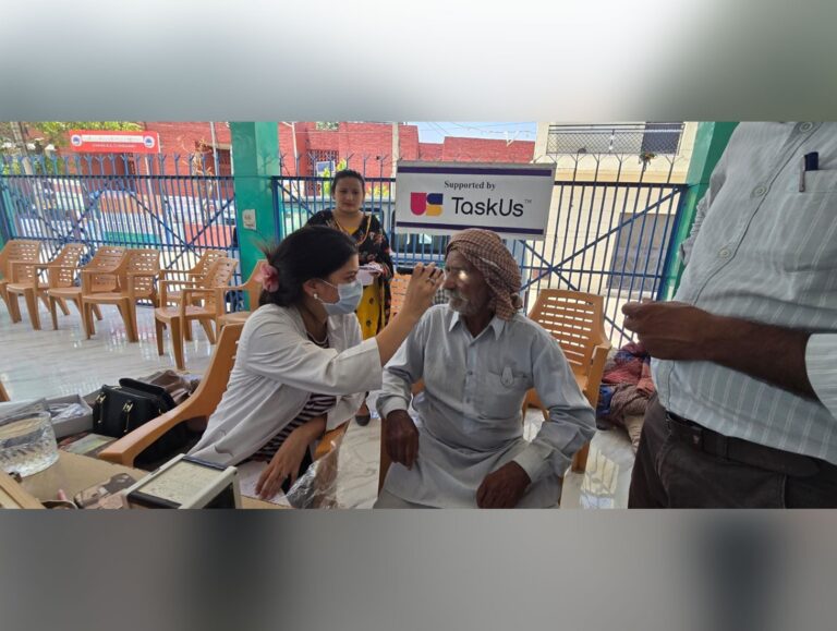 TaskUs India organises free eye care camps for  over 240 residents in Chandigarh
