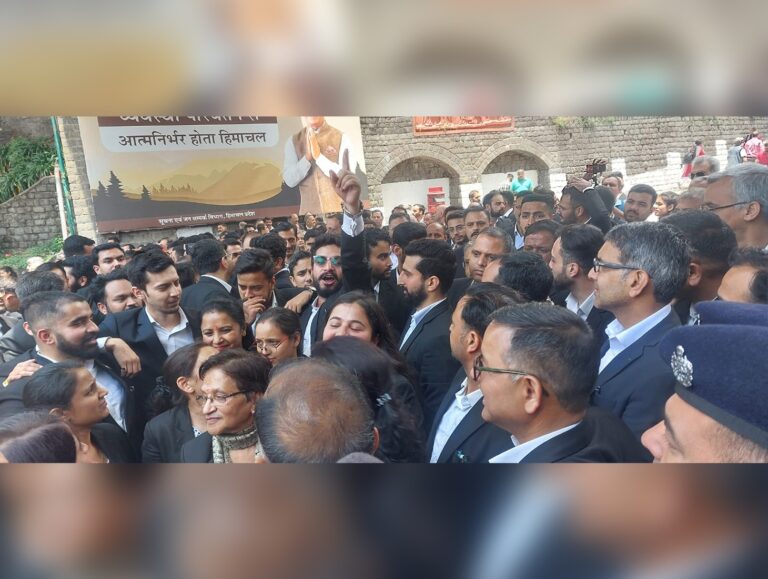 Protests in restricted Shimla secretariat zone lead to police case