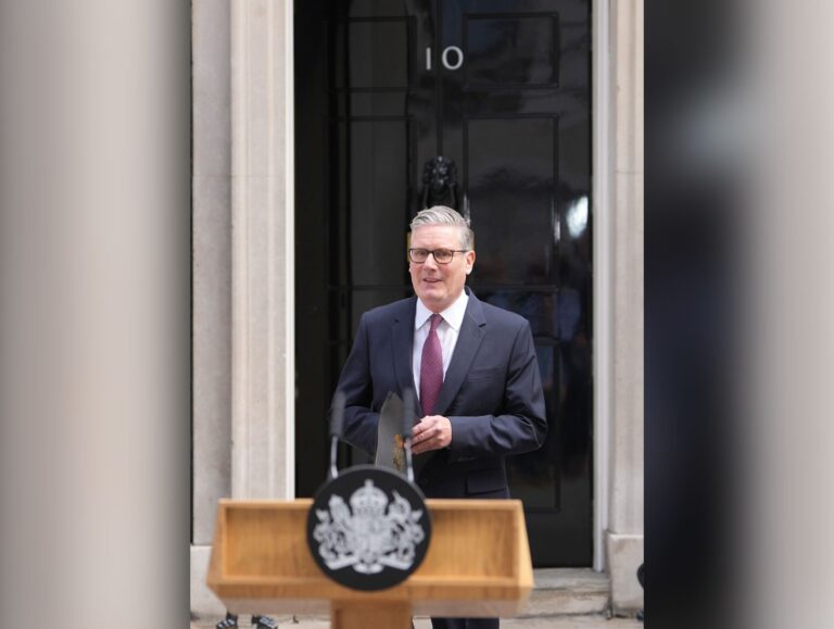 UK PM Starmer resigns