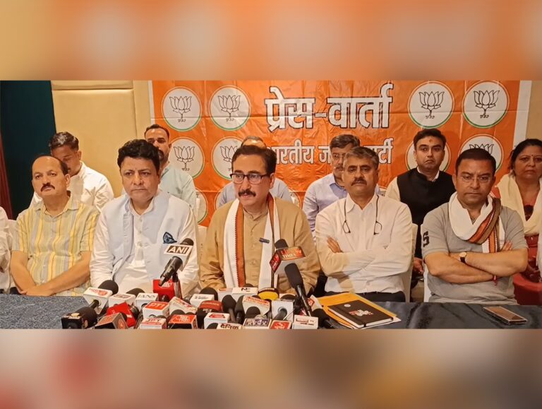 State steeped in anarchy, public disillusioned with congress government: Vipin Singh Parmar