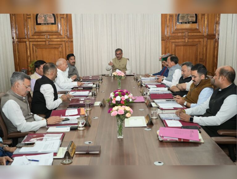 Himachal Cabinet approves jobs, farm relief and land policy